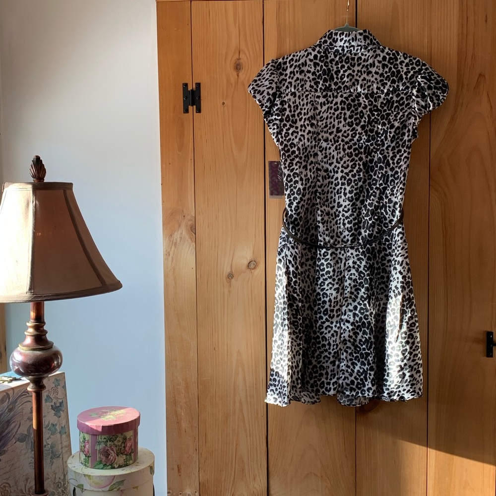 🌈 XOXO Leopard print dress - Picture 4 of 8